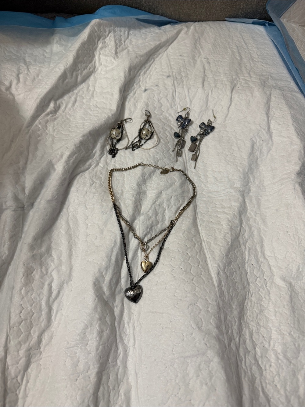 Y2k jewerly bundle guess